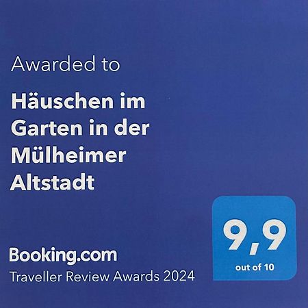Haeuschen Im Garten In Der Muelheimer Altstadt Mülheim an der Ruhr Buitenkant foto